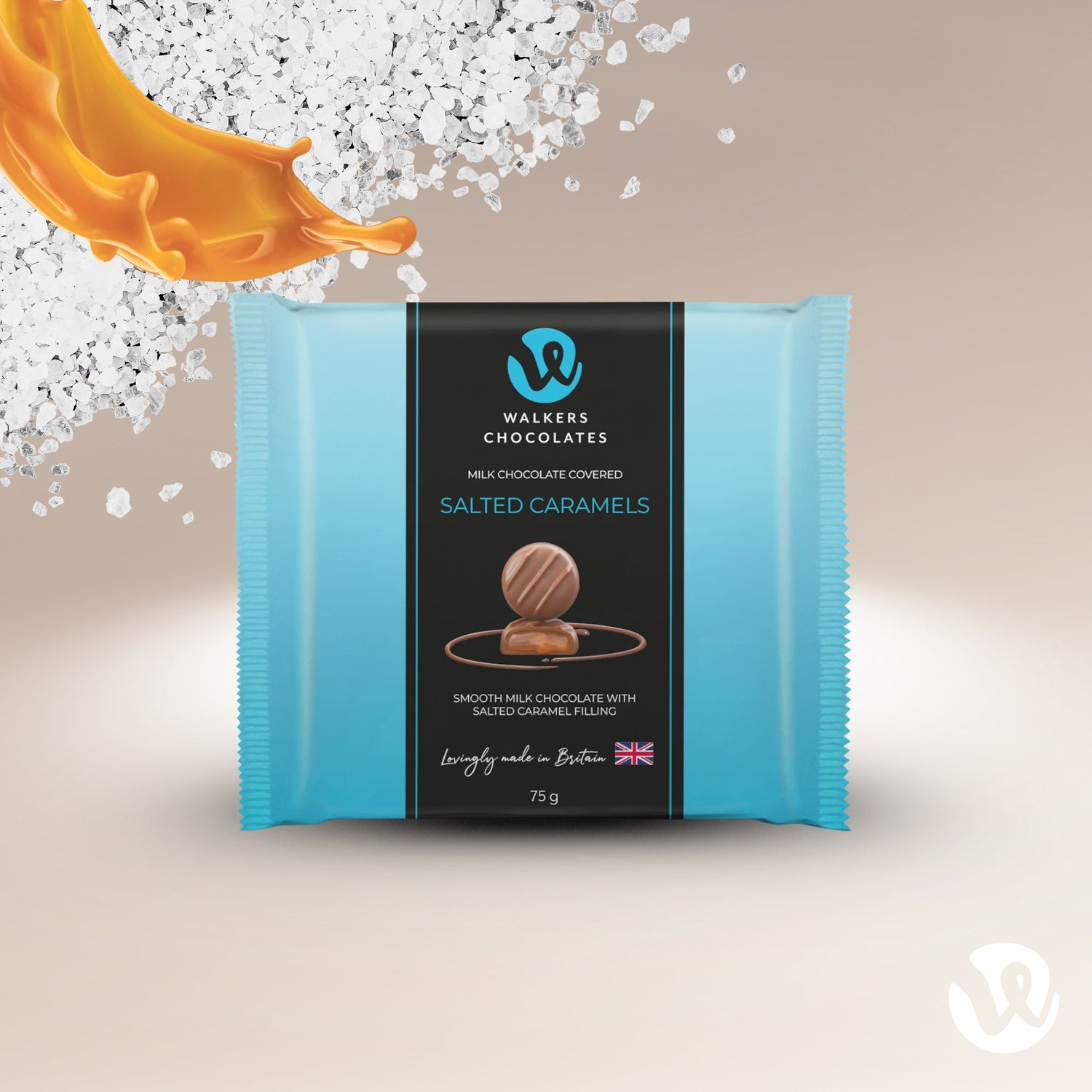 Milk Chocolate Covered Salted Caramels