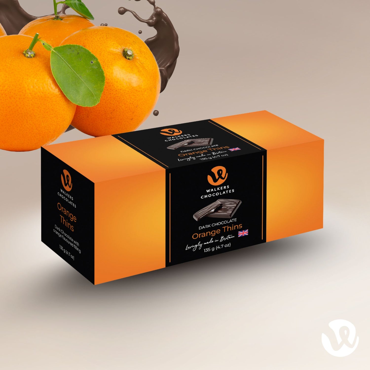 Dark Chocolate Orange Thins