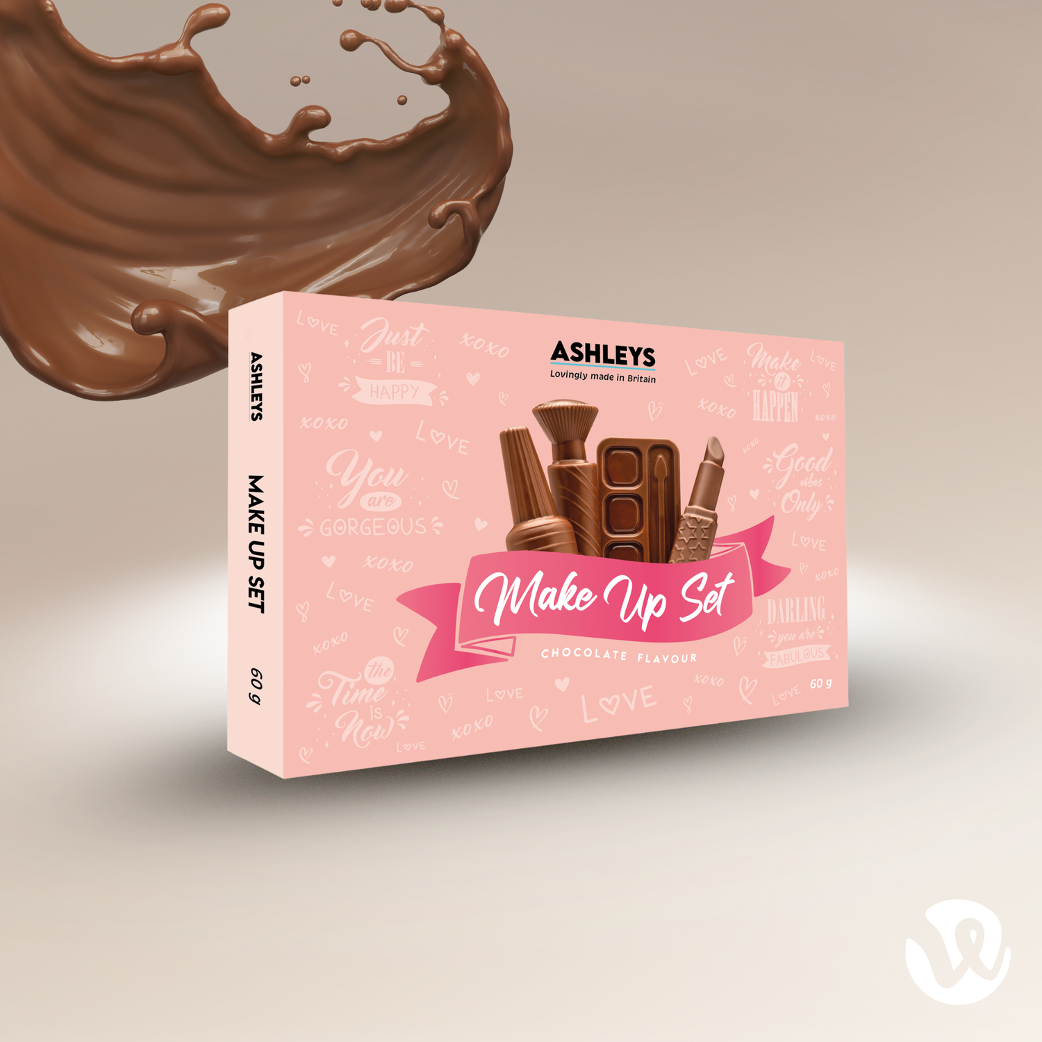 Milk Chocolate Flavour Make Up Set