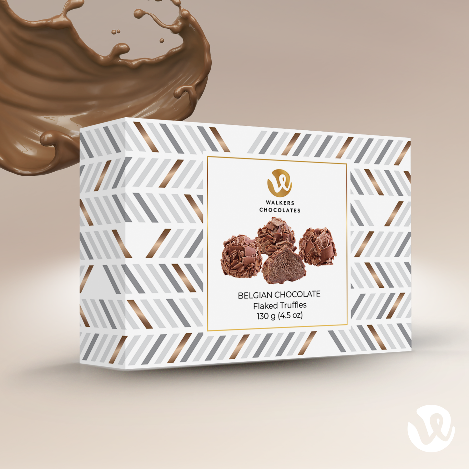 Belgian Chocolate Flaked Truffles