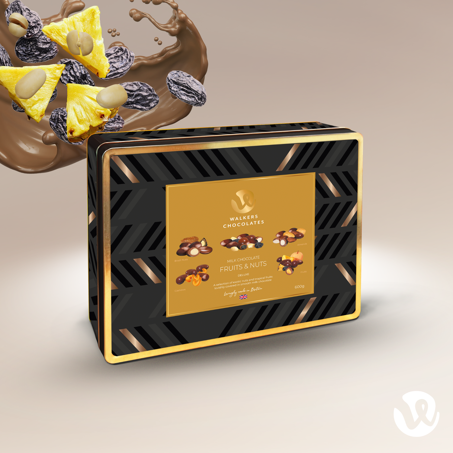 Milk Chocolate Fruit & Nuts Assortment