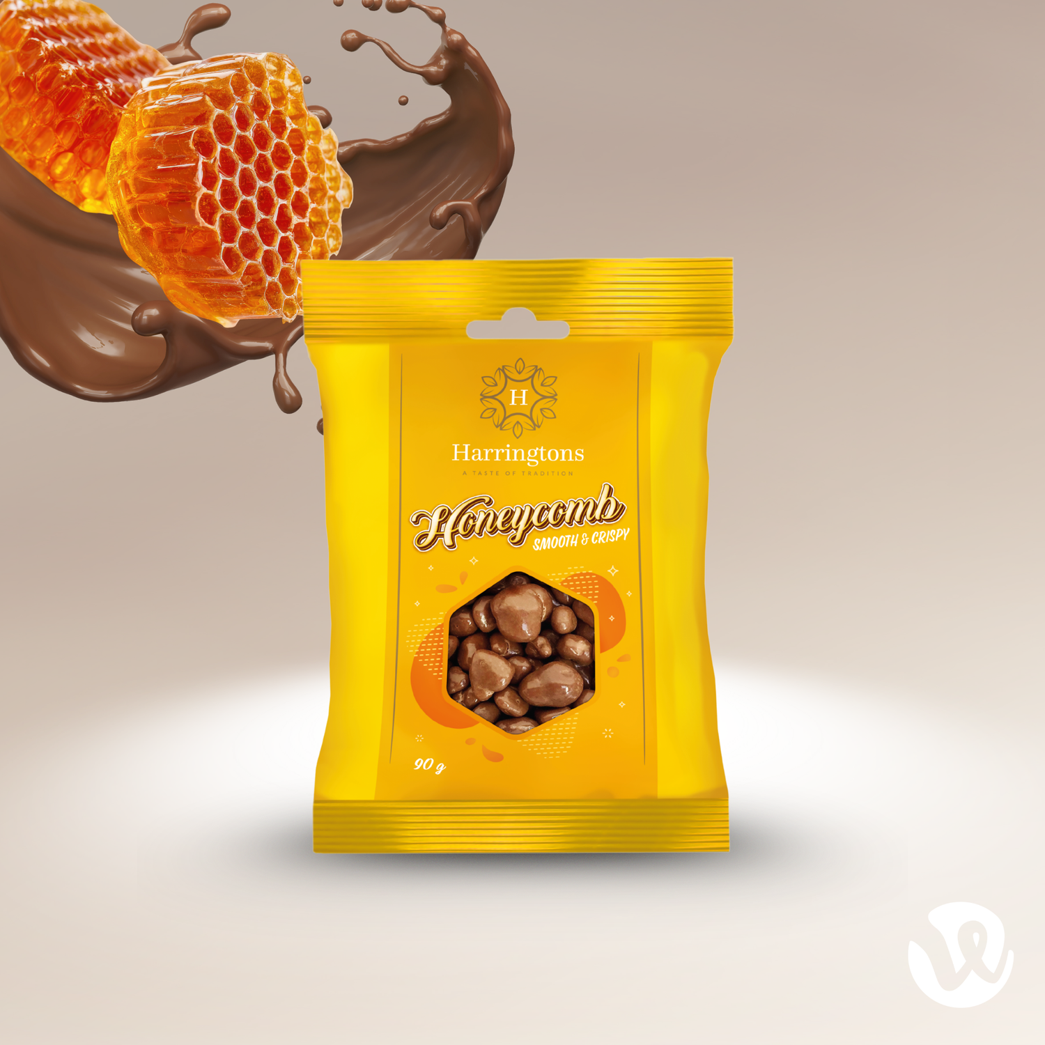 Milk Chocolate Flavour Honeycomb