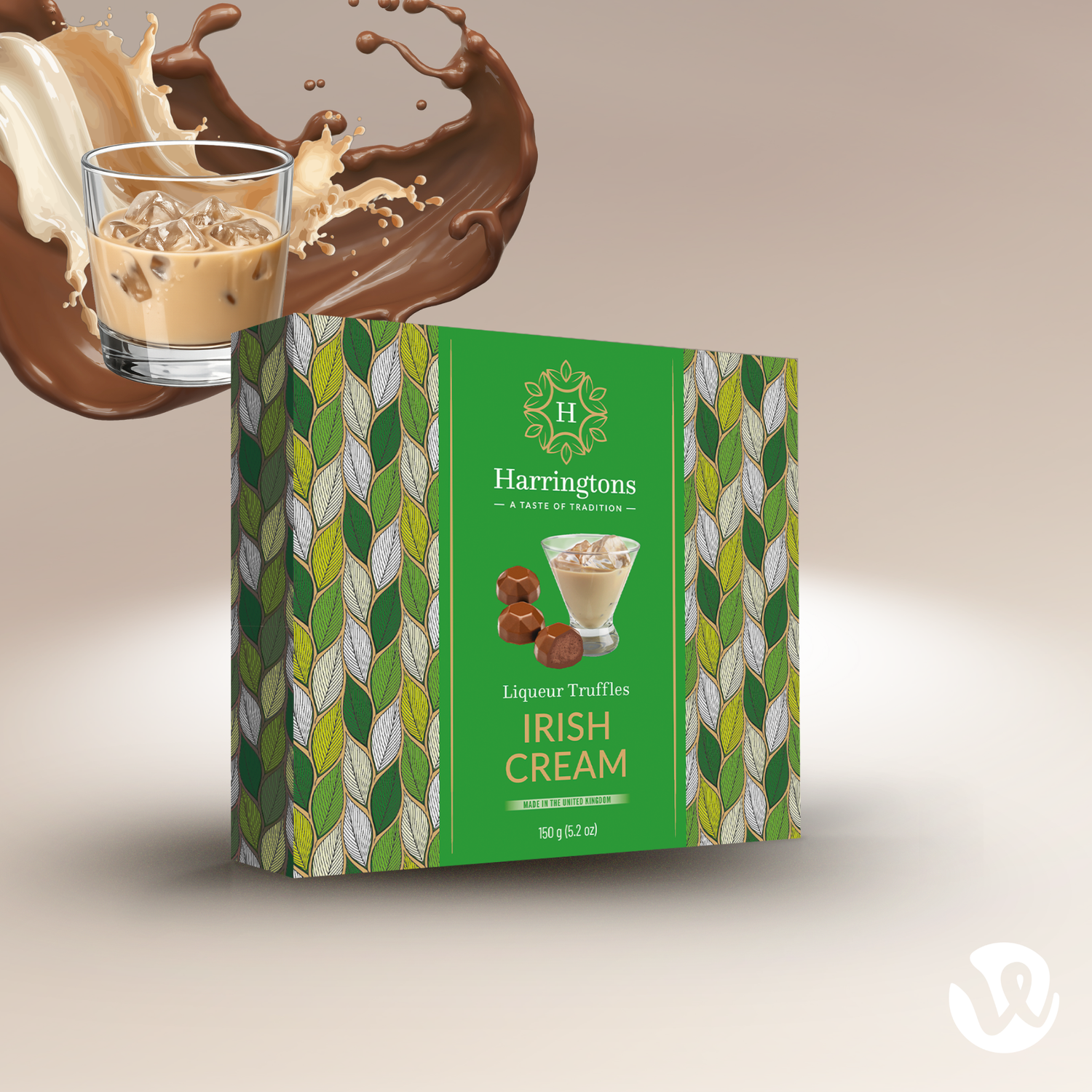 Milk Chocolate Flavour Irish Cream Liqueur Truffles