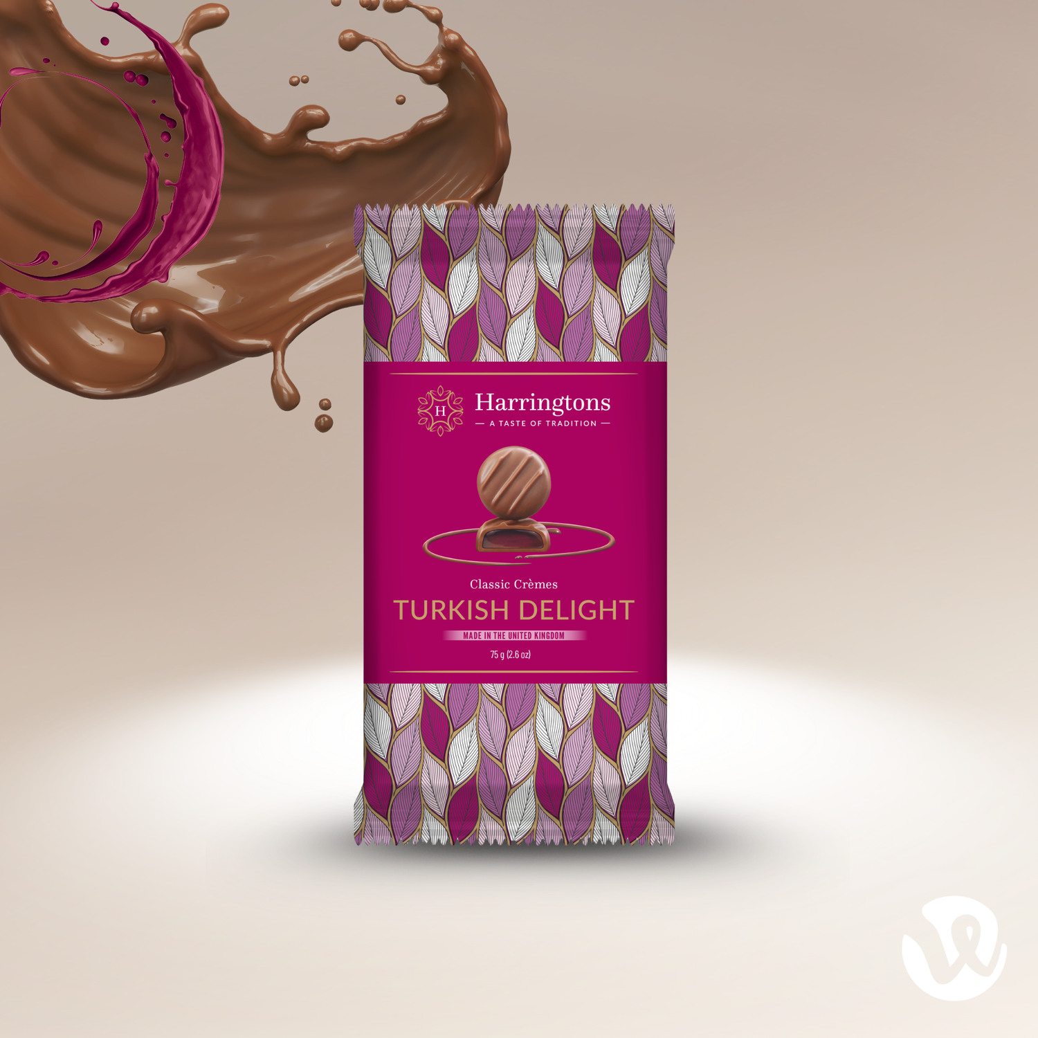 Milk Chocolate Flavour Crèmes Turkish Delight