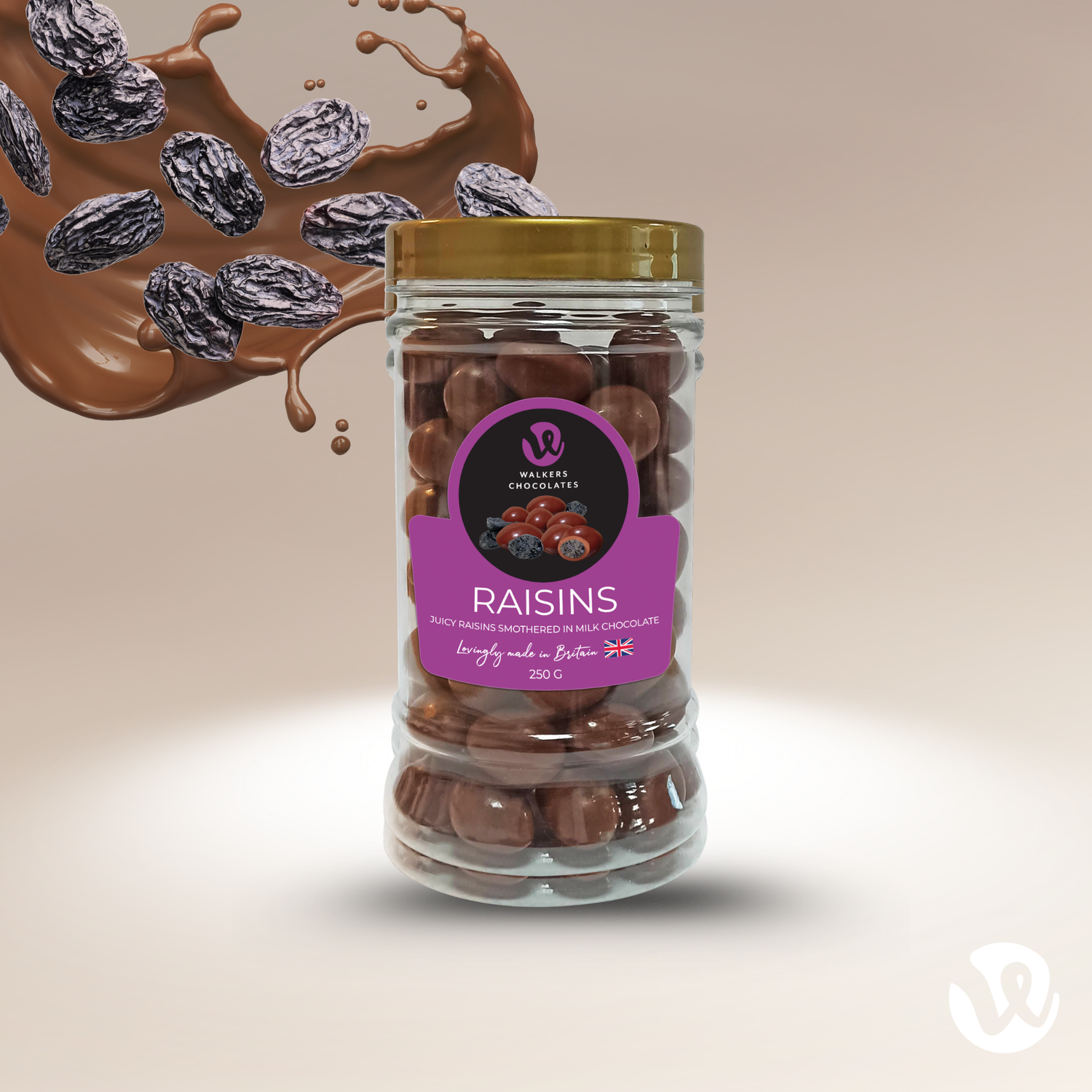 Milk Chocolate Raisins