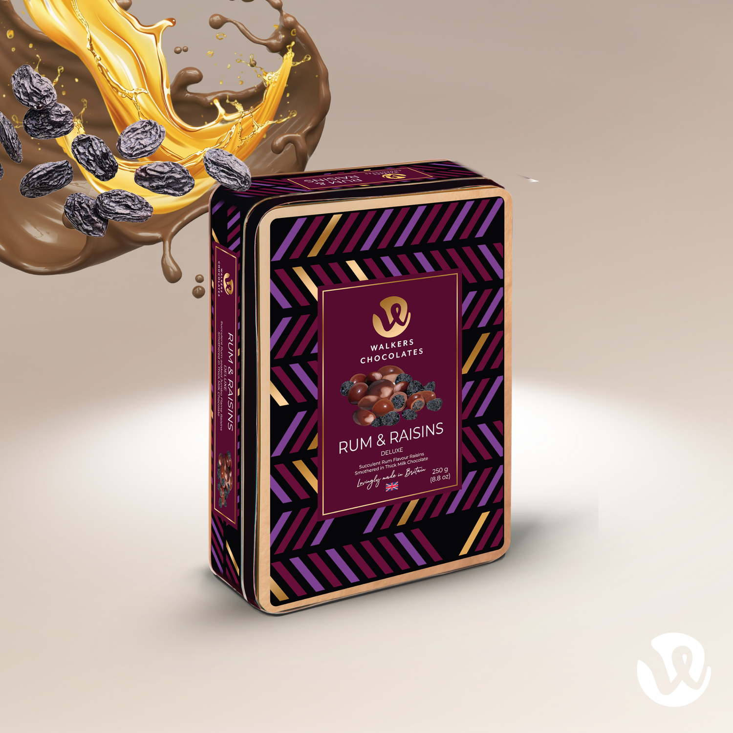 Milk Chocolate Rum & Raisins