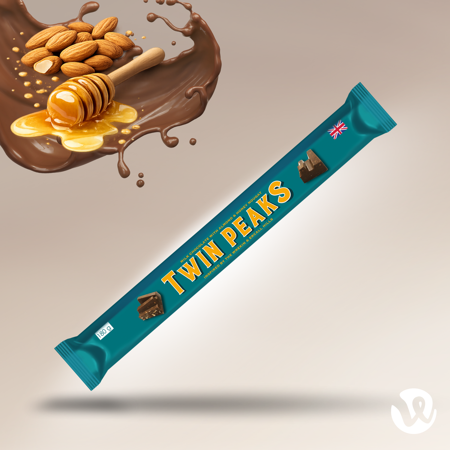 Milk Chocolate with Almond & Honey Nougat